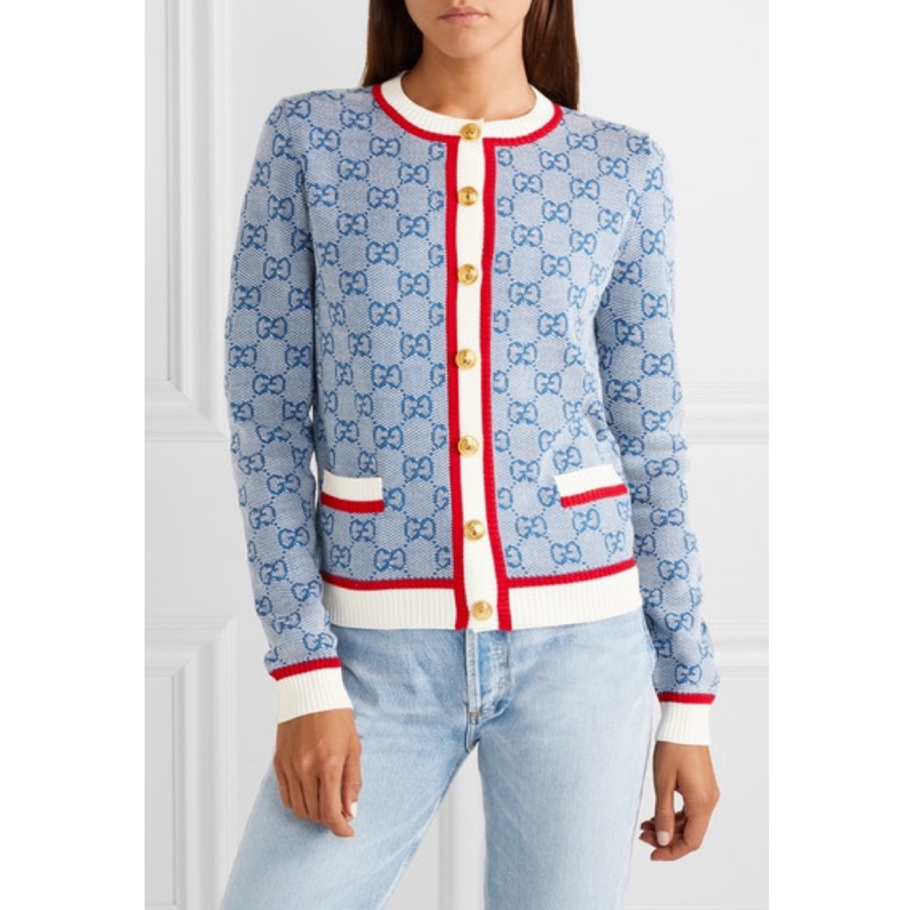 Gucci GG knit cardigan